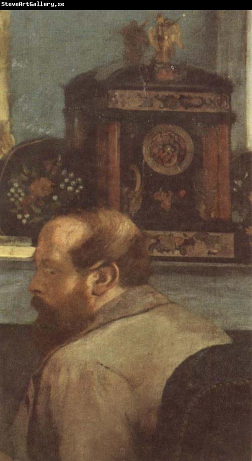 Edgar Degas Detail of  The Bellini